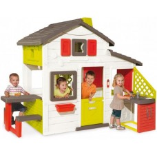 Игровой детский домик с кухней Friends House Smoby 810200