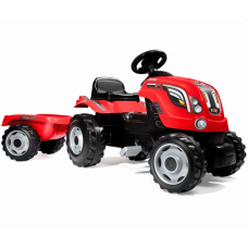 Педальний трактор з причепом FARMER XL Smoby 710108
