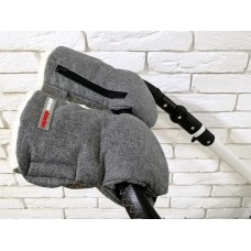 Перчатки-муфта на коляску, з кишенею для телефону Z&amp;D Thermo(Льон)
